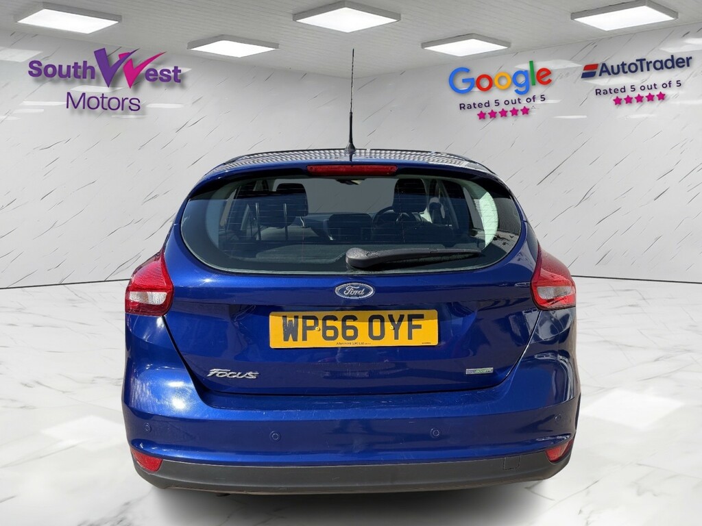 Ford Focus Hatchback 1.0 T Ecoboost Titanium 201666 WP66OYF Blue #6