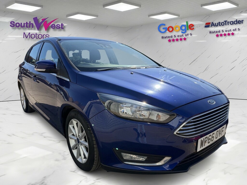 Ford Focus Hatchback 1.0 T Ecoboost Titanium 201666 Blue