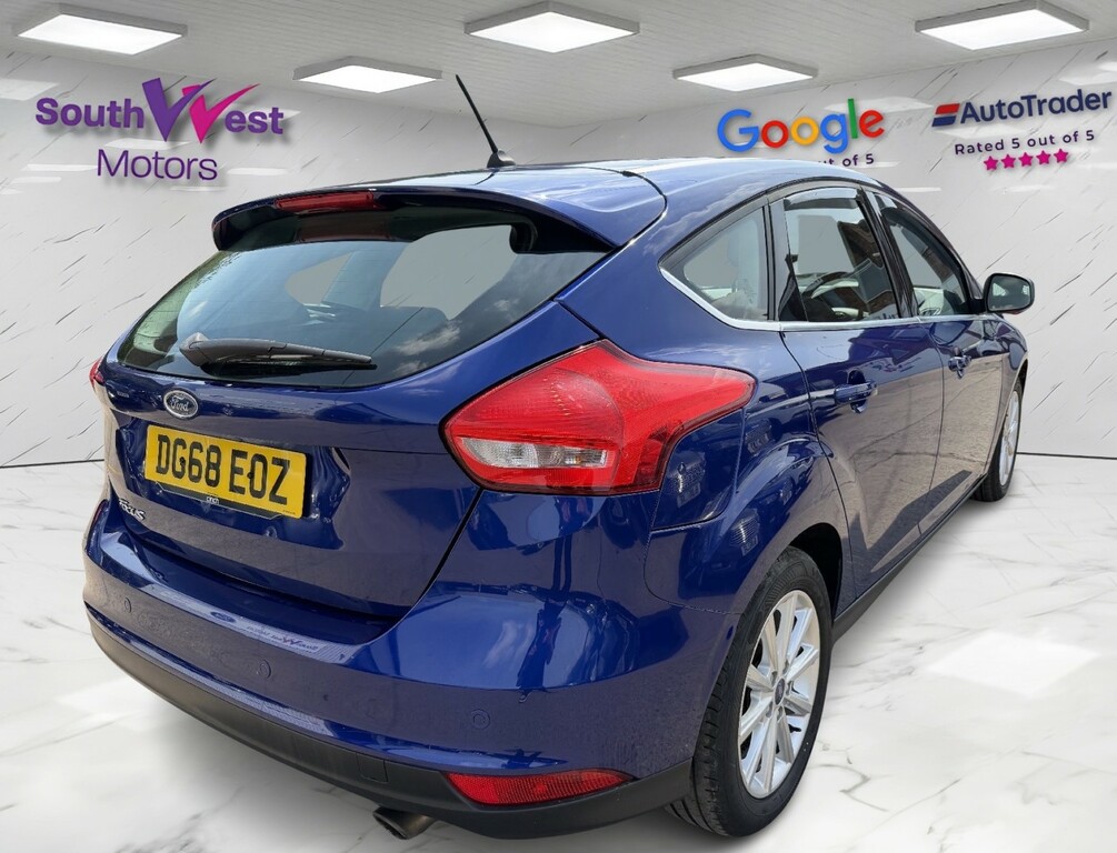 Ford Focus Hatchback 1.5 T Ecoboost Titanium 201868 DG68EOZ Blue #5