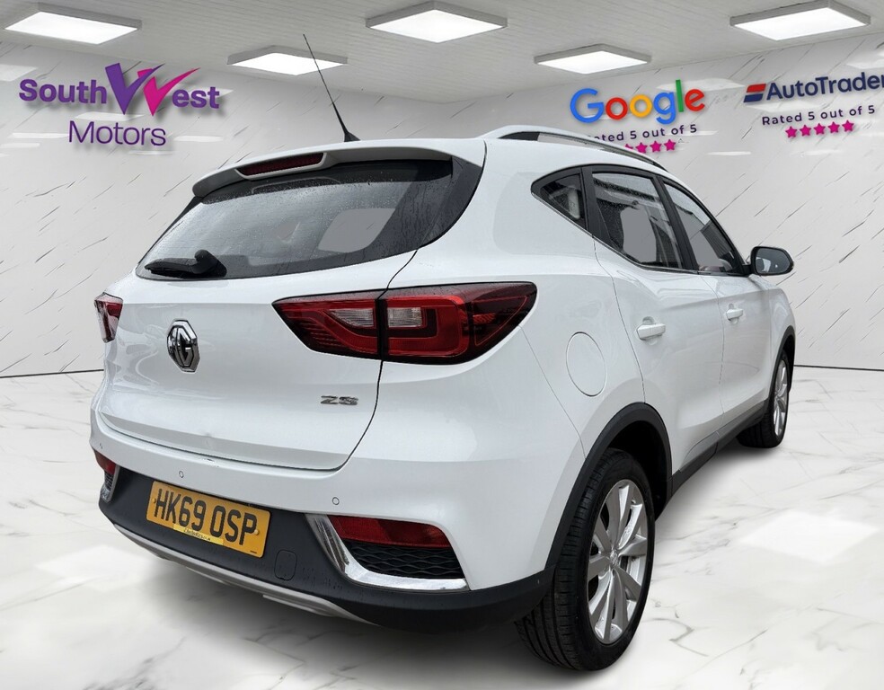 MG ZS Suv 1.5 Vti-tech Excite 201969 HK69OSP White #5