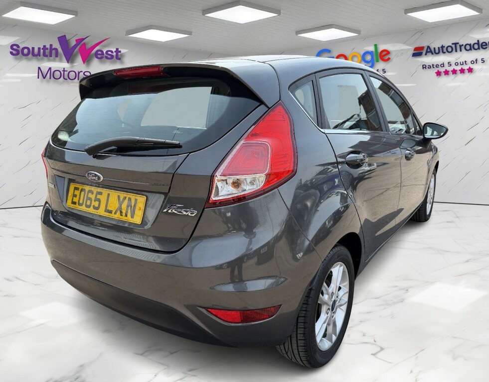 Ford Fiesta Hatchback 1.0 T Ecoboost Zetec 201565 EO65LXN Grey #5