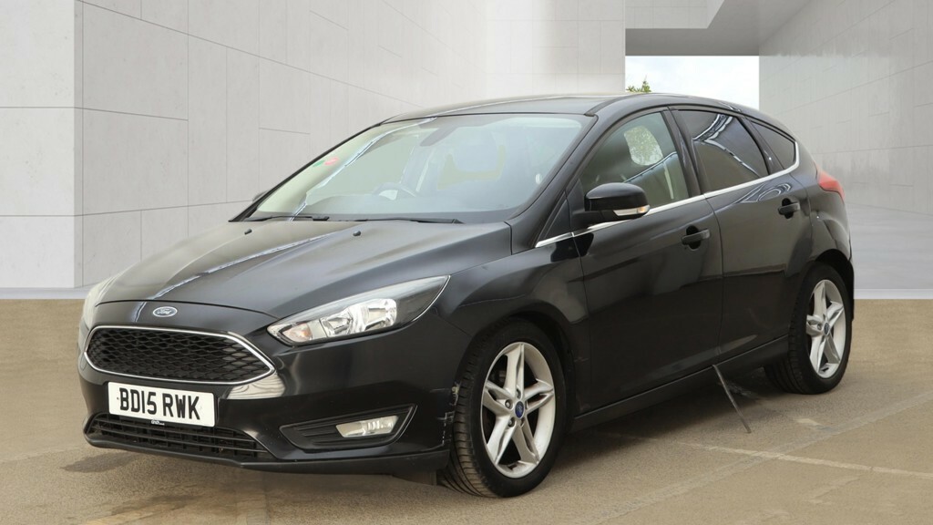 Ford Focus Hatchback 1.0 T Ecoboost Zetec 201515 BD15RWK Black #4