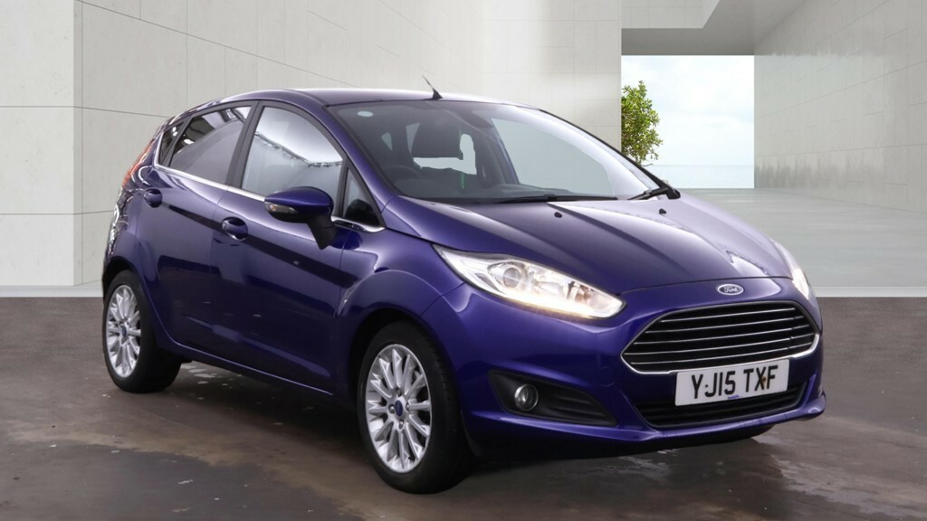 Ford Fiesta Hatchback 1.0 T Ecoboost Titanium X 201515 Blue