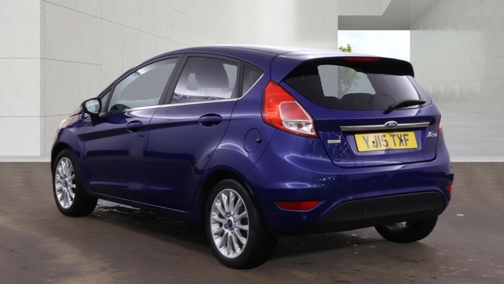 Ford Fiesta Hatchback 1.0 T Ecoboost Titanium X 201515 YJ15TXF Blue #3