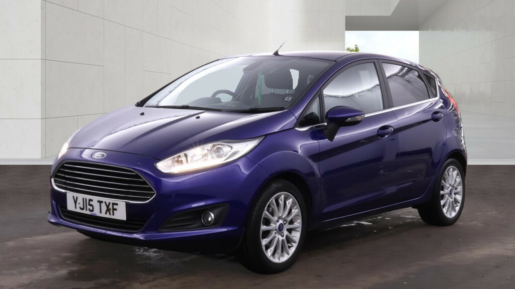 Ford Fiesta Hatchback 1.0 T Ecoboost Titanium X 201515 YJ15TXF Blue #2
