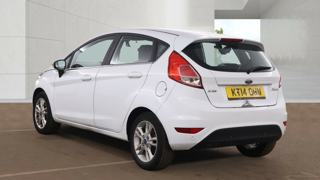Ford Fiesta Hatchback 1.0 T Ecoboost Zetec 201414 KT14OUW White #3