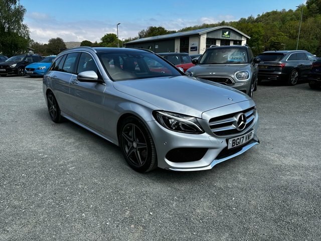 Mercedes-Benz C Class C250d Amg Line Premium Silver