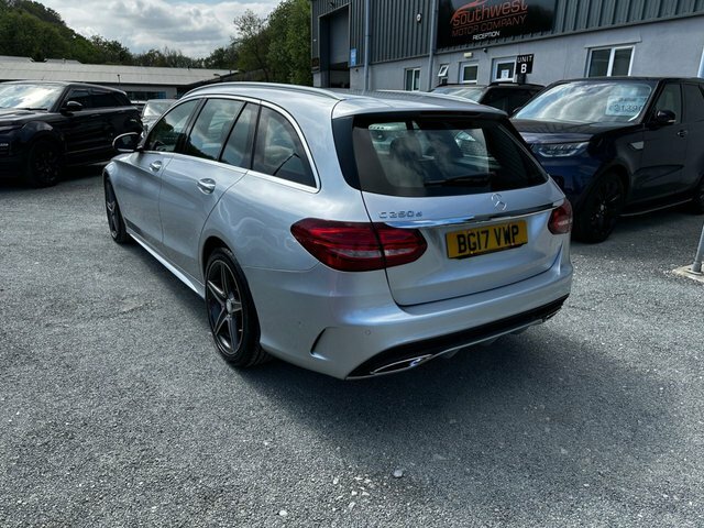 Mercedes-Benz C Class C250d Amg Line Premium BG17VWP Silver #4