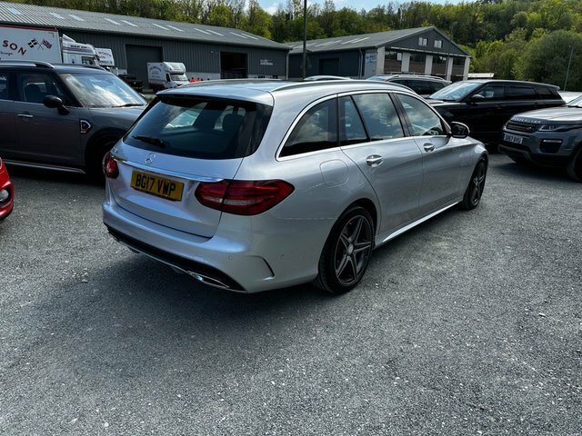 Mercedes-Benz C Class C250d Amg Line Premium BG17VWP Silver #6