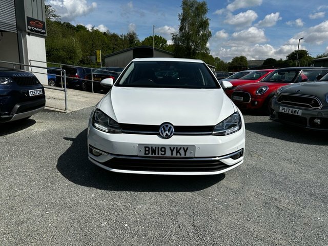 Volkswagen Golf Tdi Gt Hatchback BW19YKY White #3