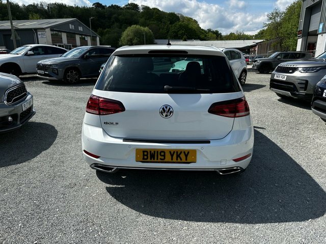 Volkswagen Golf Tdi Gt Hatchback BW19YKY White #6