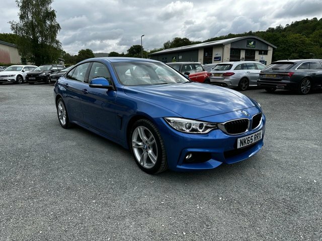 BMW 4 Series Gran Coupe 430D M Sport Hatchback Blue