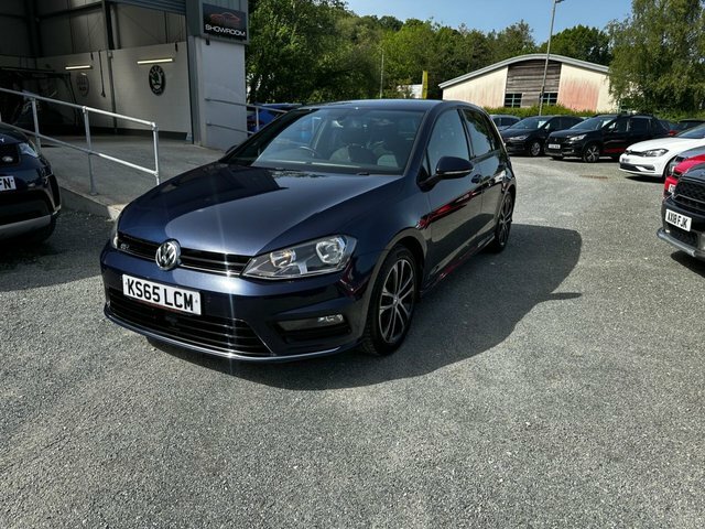 Volkswagen Golf Tdi Bluemotion Tech R-line KS65LCM Blue #4