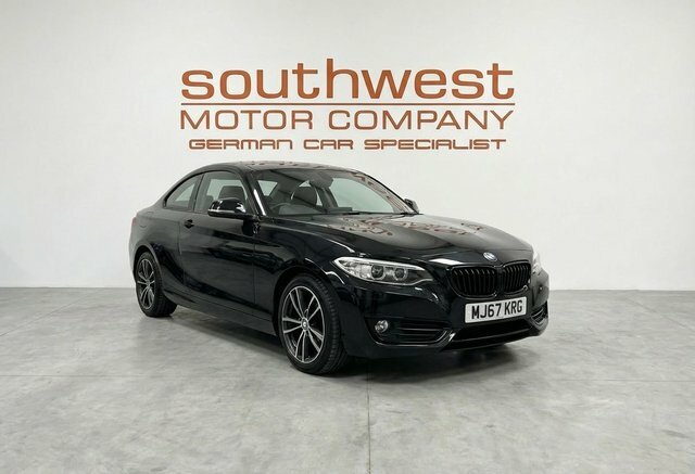 BMW 2 Series Gran Coupe 218D Sport Coupe Black