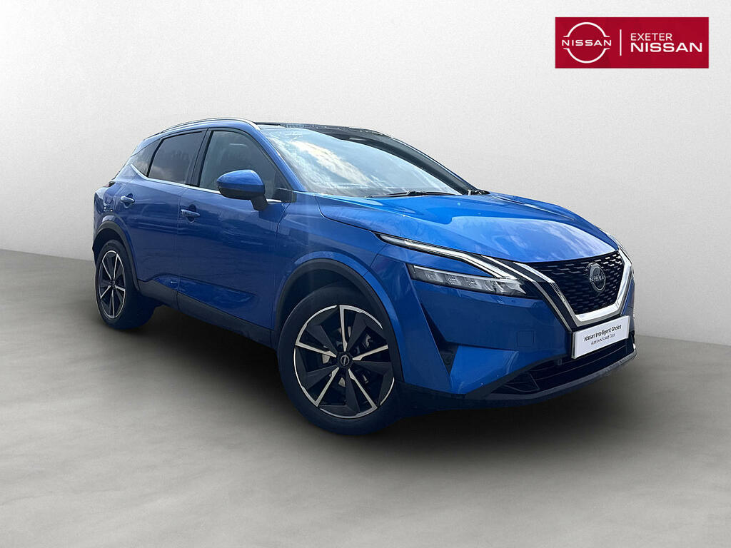 Nissan Qashqai 1.3 Dig-t Mh 158 Tekna Xtronic Blue