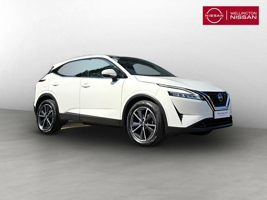 Nissan Qashqai 1.3 Dig-t Mh 158 Tekna Xtronic White