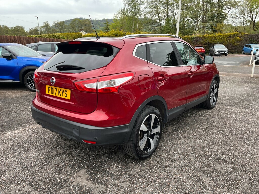Nissan Qashqai 1.5 Dci N-vision FD17KYS Red #5