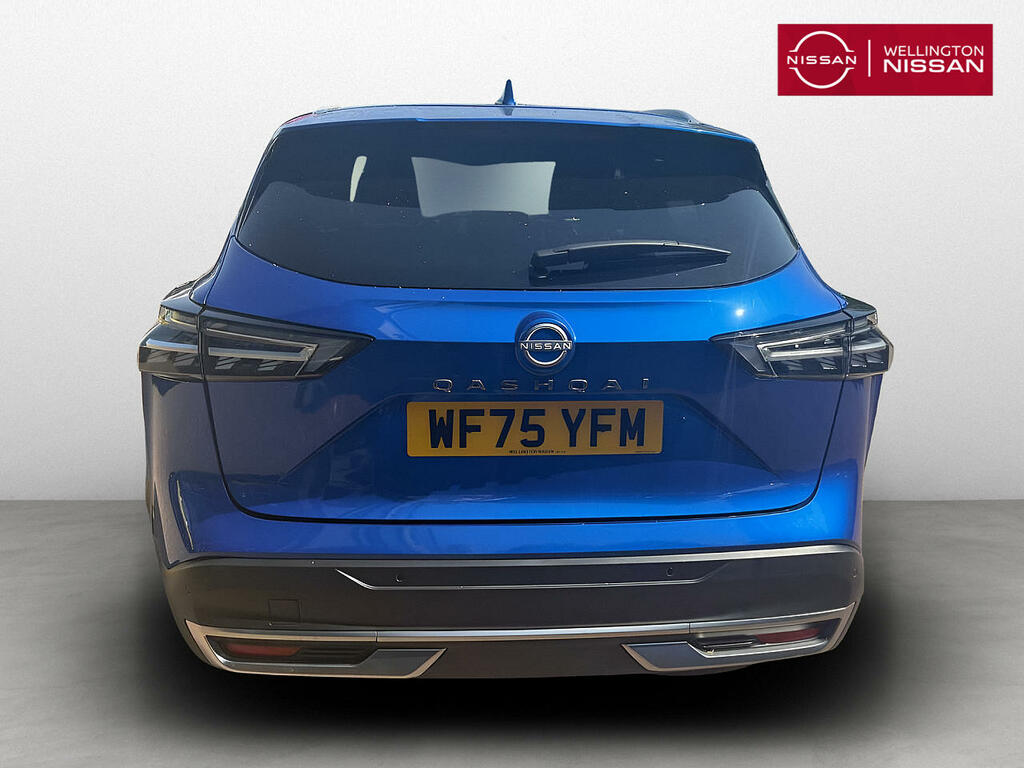 Nissan Qashqai 1.3 Dig-t Mh 158 Tekna Xtronic WF75YFM Blue #4