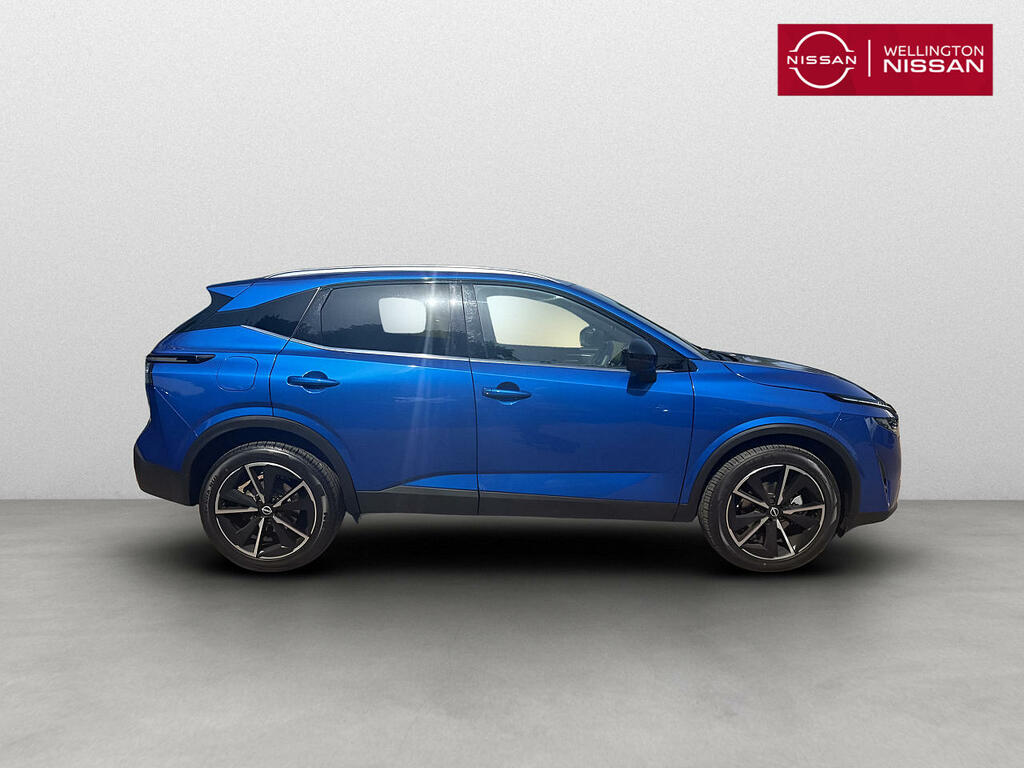 Nissan Qashqai 1.3 Dig-t Mh 158 Tekna Xtronic WF75YFM Blue #2