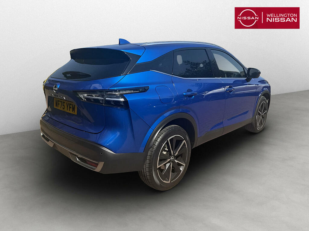 Nissan Qashqai 1.3 Dig-t Mh 158 Tekna Xtronic WF75YFM Blue #3