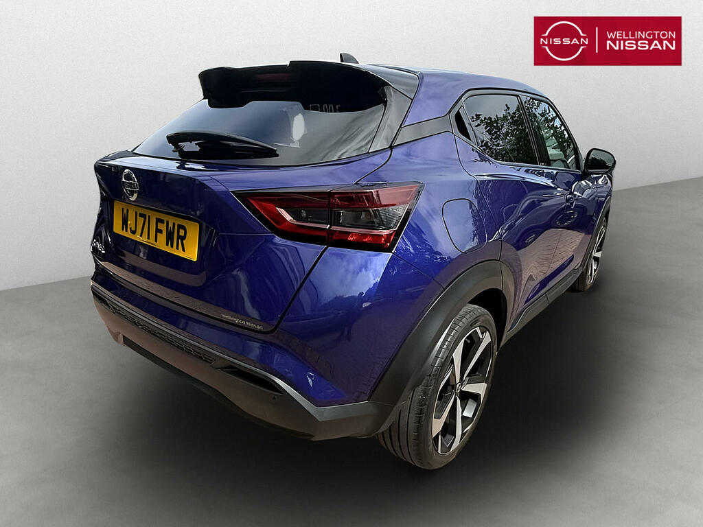 Nissan Juke 1.0 Dig-t 114 Tekna Dct WJ71FWR Blue #4