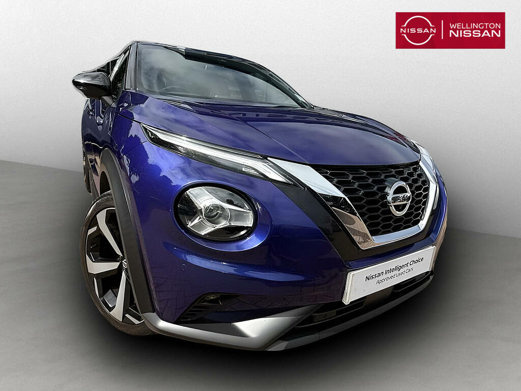 Nissan Juke 1.0 Dig-t 114 Tekna Dct Blue