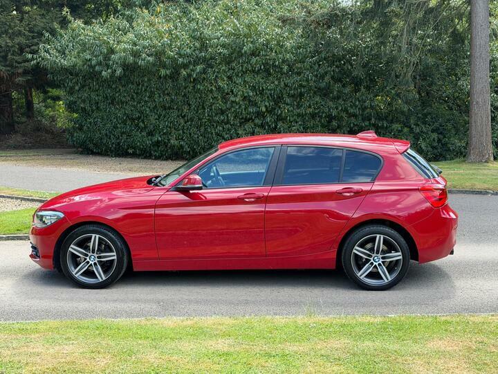 BMW 1 Series 2.0 118D Sport Euro 6 Ss SJ65RFN Red #2