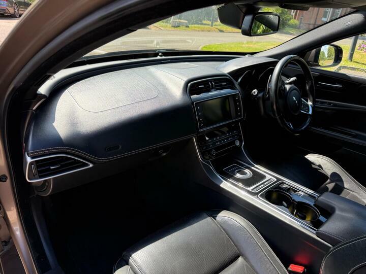 Jaguar XE 2.0D R-sport Euro 6 Ss OY66ZHC Brown #5