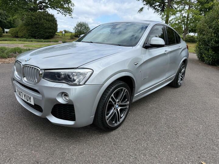 BMW X4 3.0 35D M Sport Xdrive Euro 6 Ss Silver