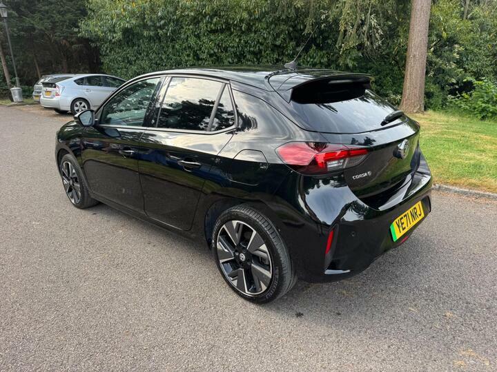 Vauxhall Corsa-e 50Kwh Sri Nav Premium 7.4Kw Charger YE71NRJ Black #6