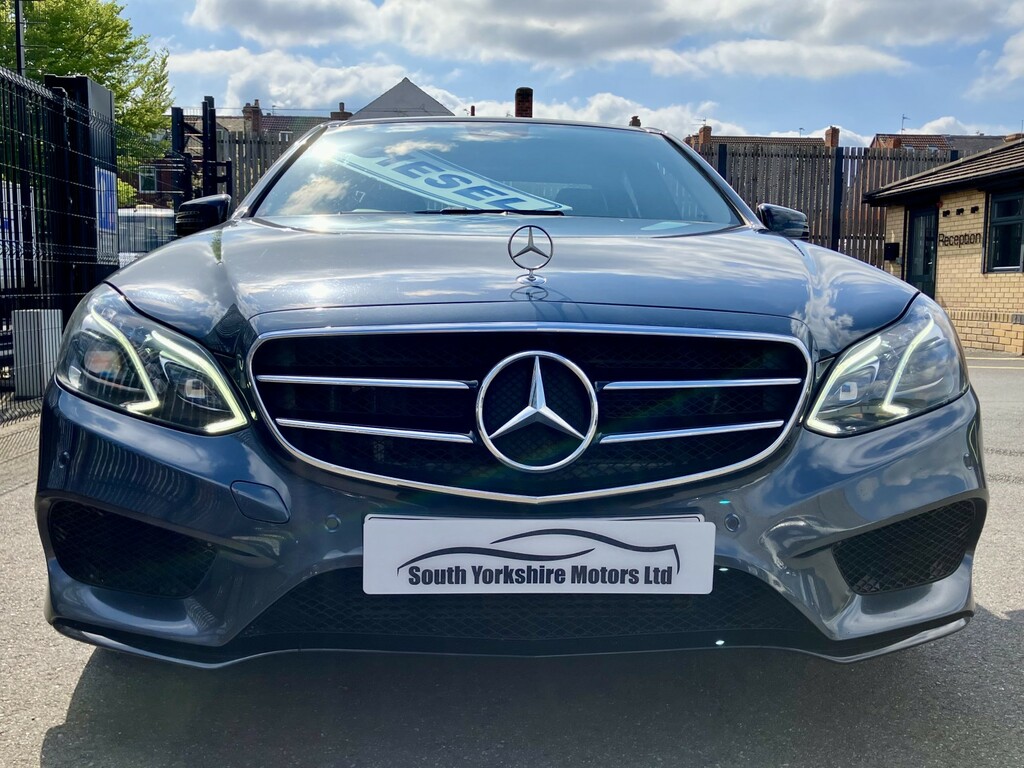 Mercedes-Benz E Class Saloon 3.0 E350 V6 Bluetec Amg Night Edition Premi KM16FNZ Grey #3