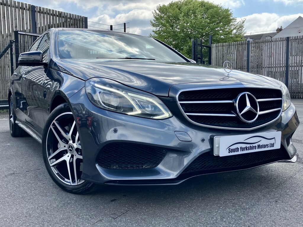 Mercedes-Benz E Class Saloon 3.0 E350 V6 Bluetec Amg Night Edition Premi Grey