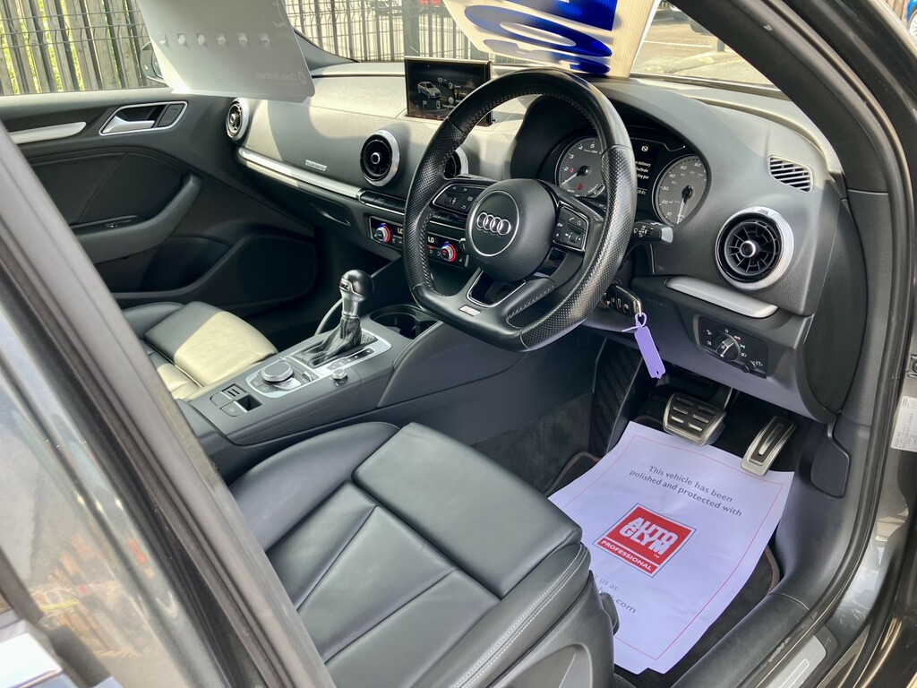 Audi S3 Saloon 2.0 Tfsi 2016 RJ66UOE Grey #2