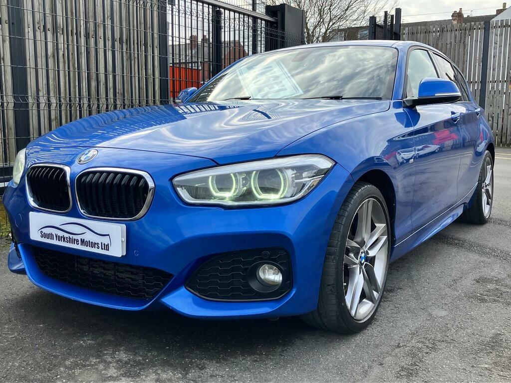 BMW 1 Series Hatchback 2.0 120D Xdrive M Sport 5-Door 2016 YK16HCD Blue #5
