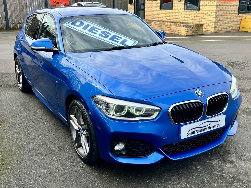 BMW 1 Series Hatchback 2.0 120D Xdrive M Sport 5-Door 2016 YK16HCD Blue #6