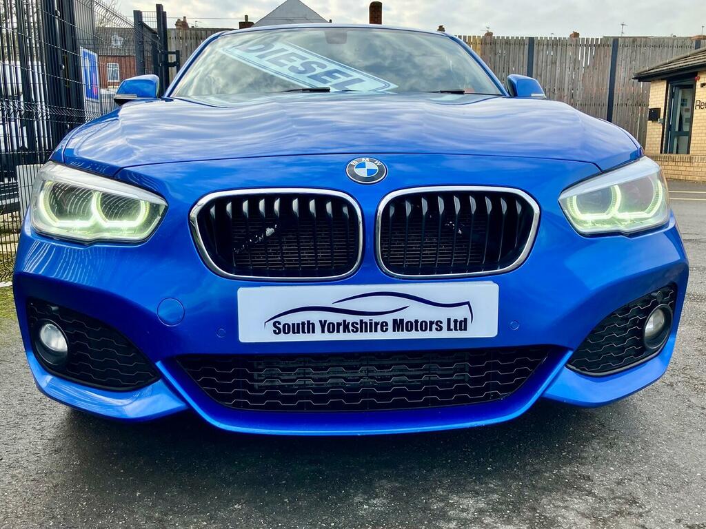 BMW 1 Series Hatchback 2.0 120D Xdrive M Sport 5-Door 2016 YK16HCD Blue #3