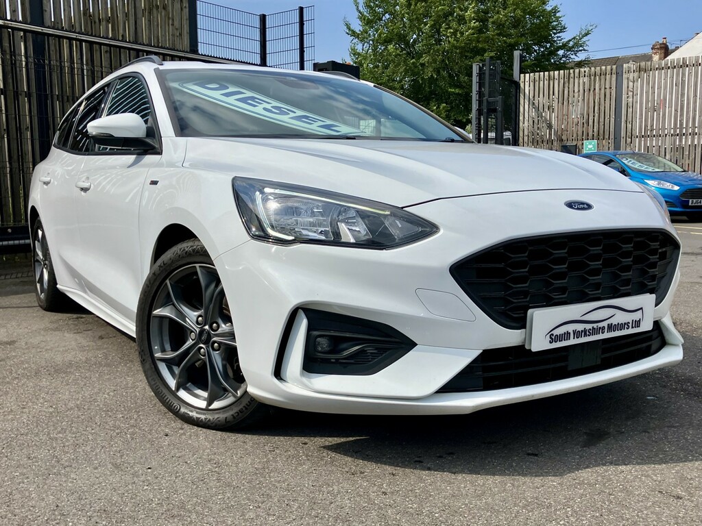 Ford Focus Estate 1.5 Ecoblue St-line 2020 White