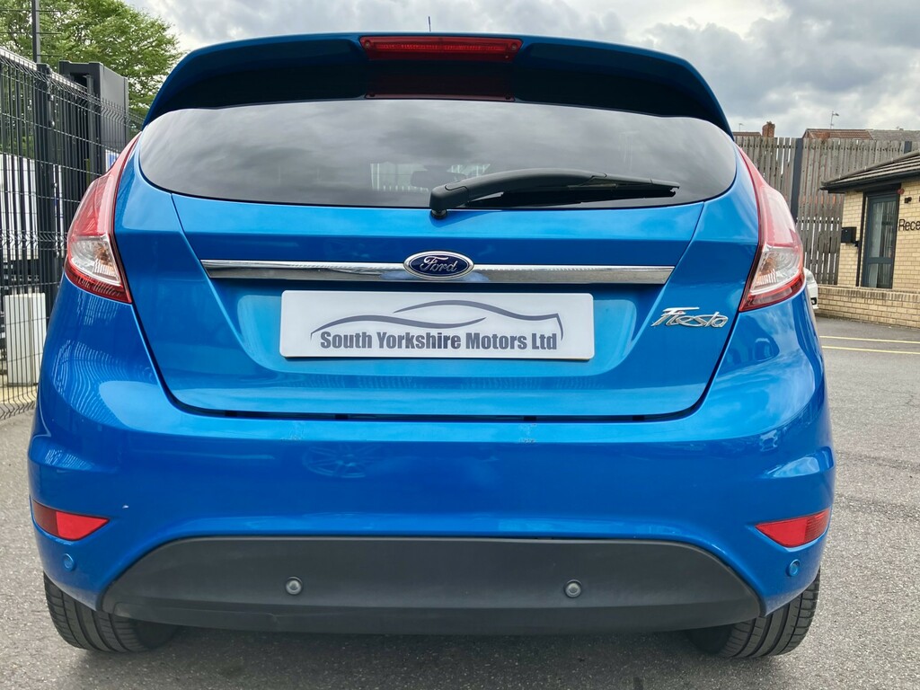 Ford Fiesta Hatchback 1.5 Tdci Titanium 201564 BJ64UCM Blue #4