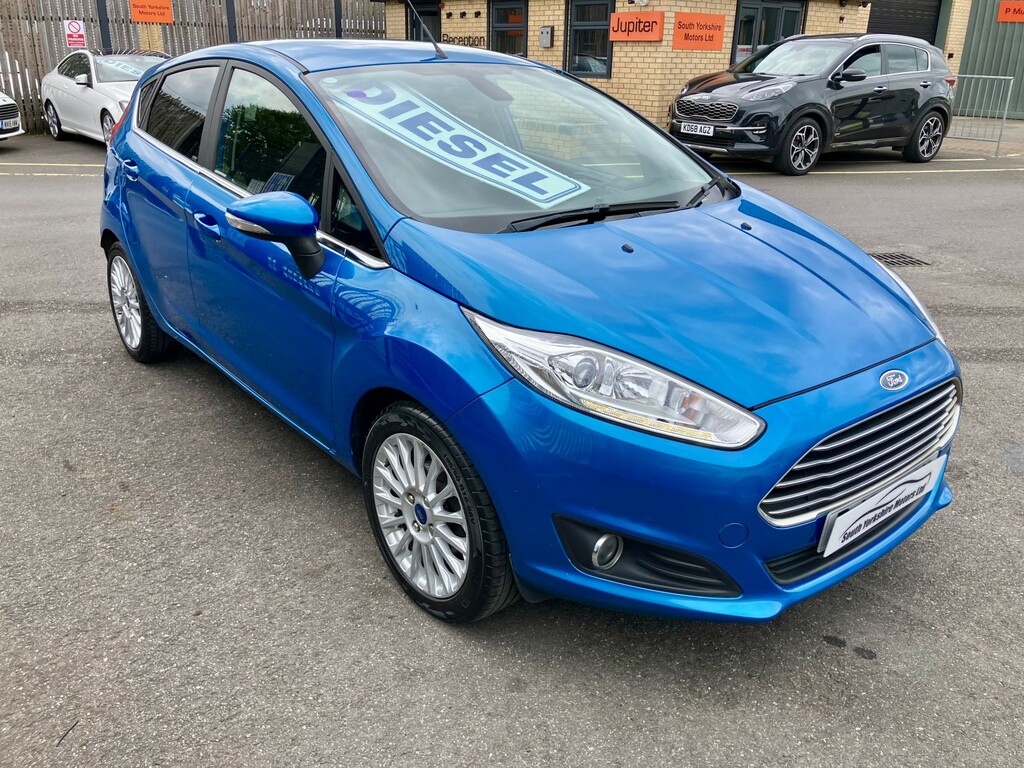 Ford Fiesta Hatchback 1.5 Tdci Titanium 201564 BJ64UCM Blue #5