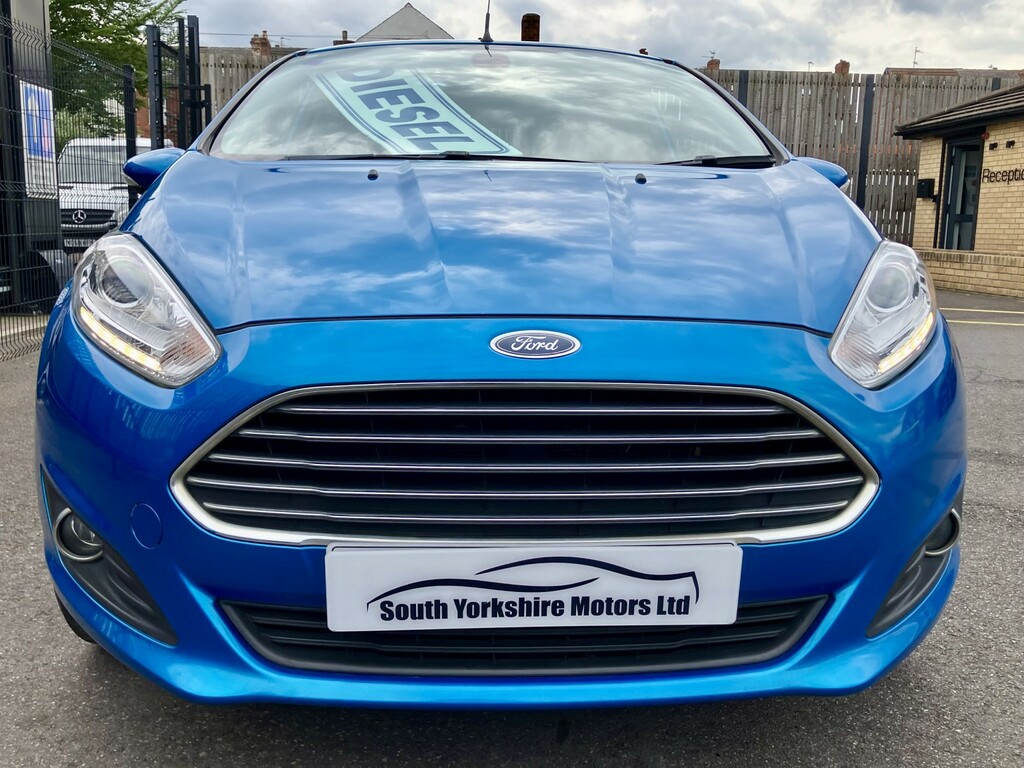 Ford Fiesta Hatchback 1.5 Tdci Titanium 201564 BJ64UCM Blue #3