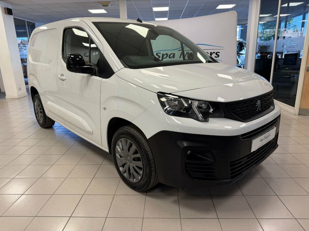 Peugeot Partner 1.5L Asphalt Premium White
