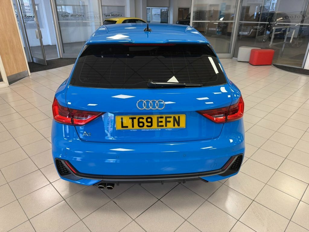 Audi A1 2L S Line Competition LT69EFN Blue #6