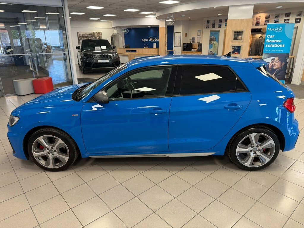 Audi A1 2L S Line Competition LT69EFN Blue #4