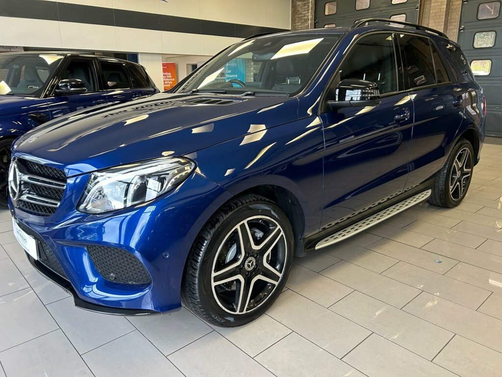 Mercedes-Benz GLE Class 2.1L Amg Night Edition CV68UKD Blue #3