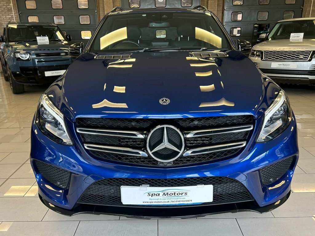 Mercedes-Benz GLE Class 2.1L Amg Night Edition CV68UKD Blue #2