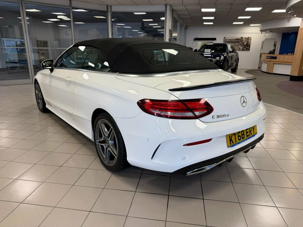 Mercedes-Benz C Class 2L Amg Line KT68ERY White #5
