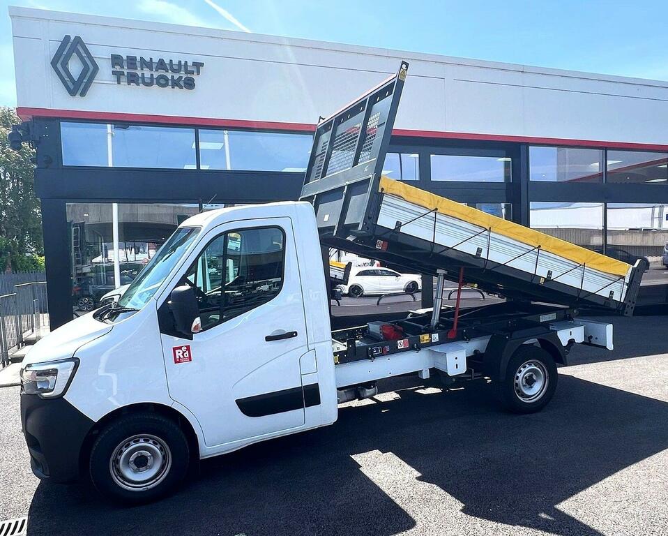 Renault Master Trucks Ccab L2h1 145 Tipper LN25KSS White #6