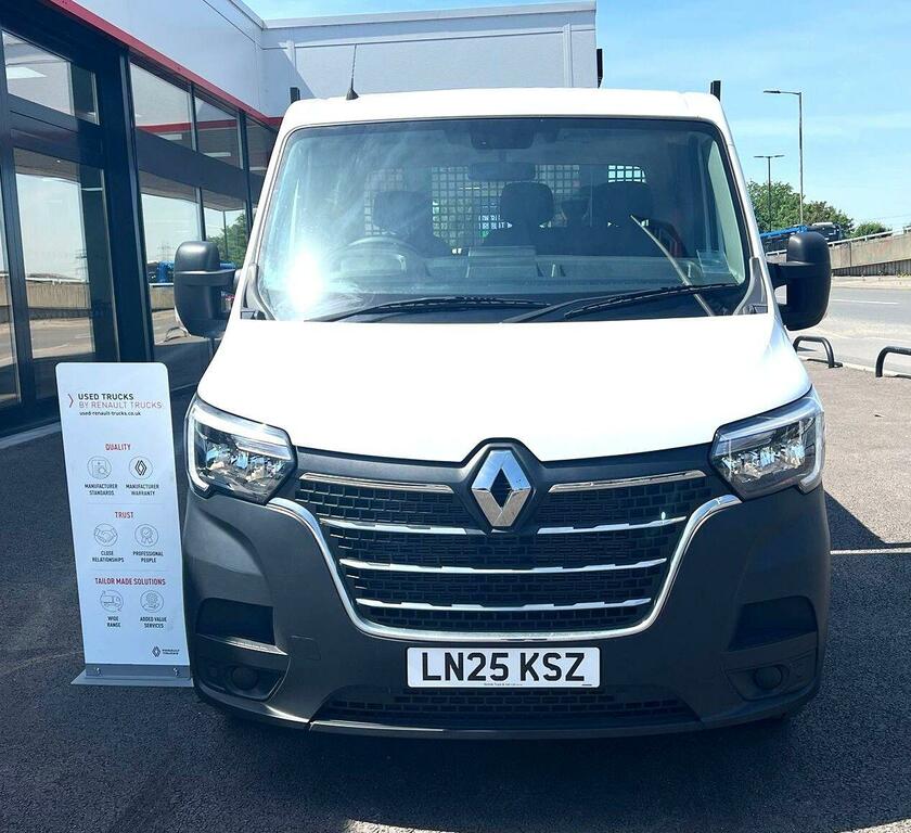 Renault Master Trucks Ccab L2h1 145 Tipper LN25KSS White #3