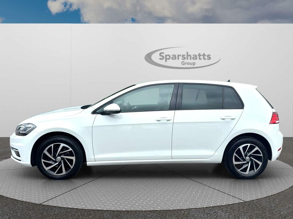 Volkswagen Golf 1.6 Tdi Match Edition Euro 6 Ss HY70OKP White #4