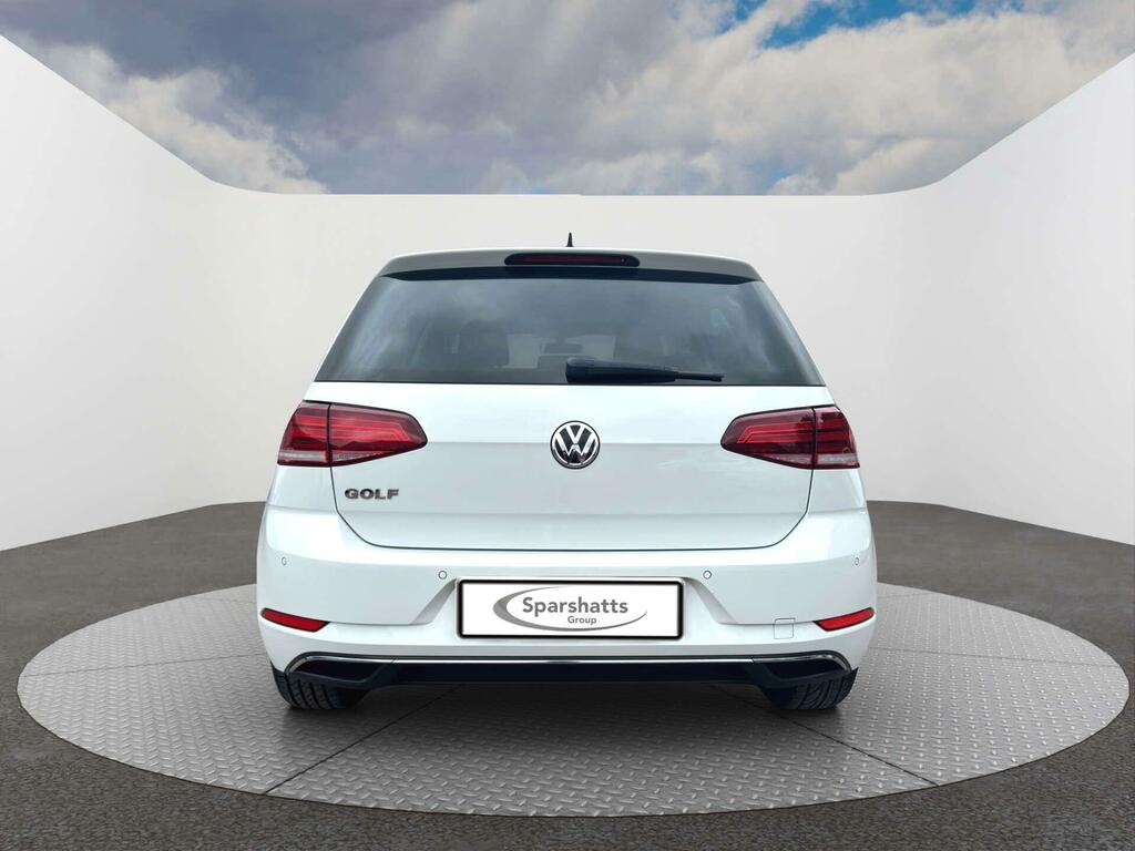 Volkswagen Golf 1.6 Tdi Match Edition Euro 6 Ss HY70OKP White #6